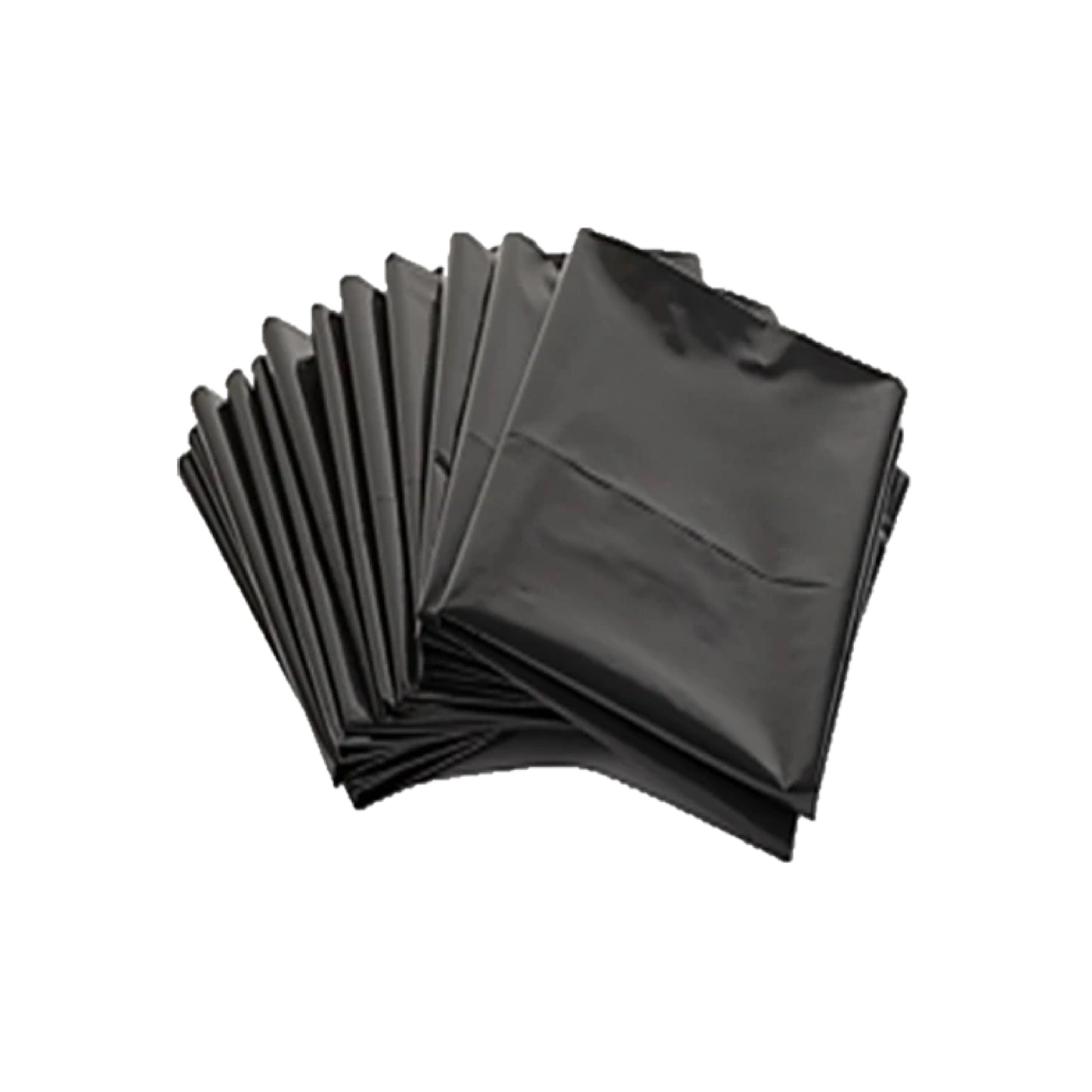 BOLSA NEGRO C/FUELLE SIMPLE x 140 Lt. PQT. 100 Und.