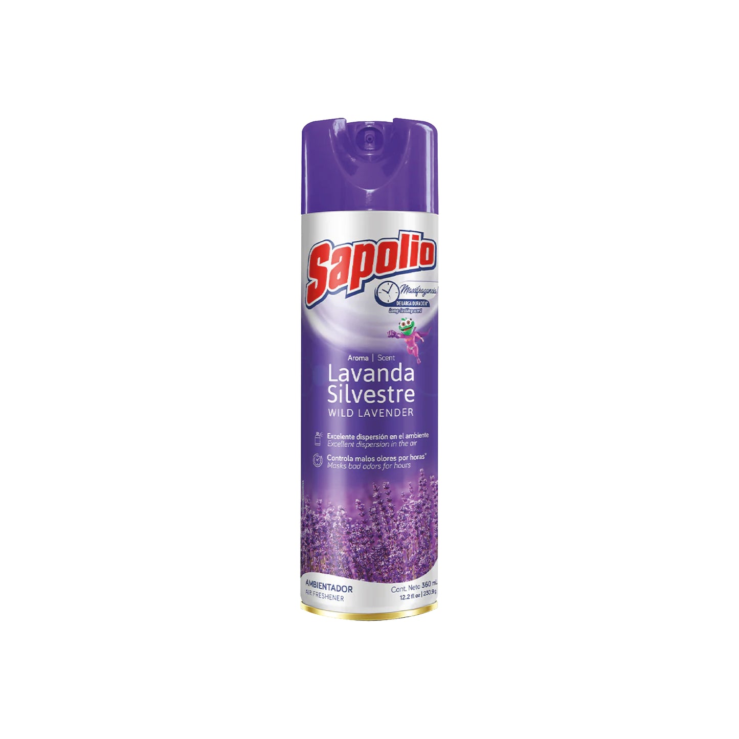 AROMATIZANTE LAVANDA SAPOLIO SPRAY x 360 ml.