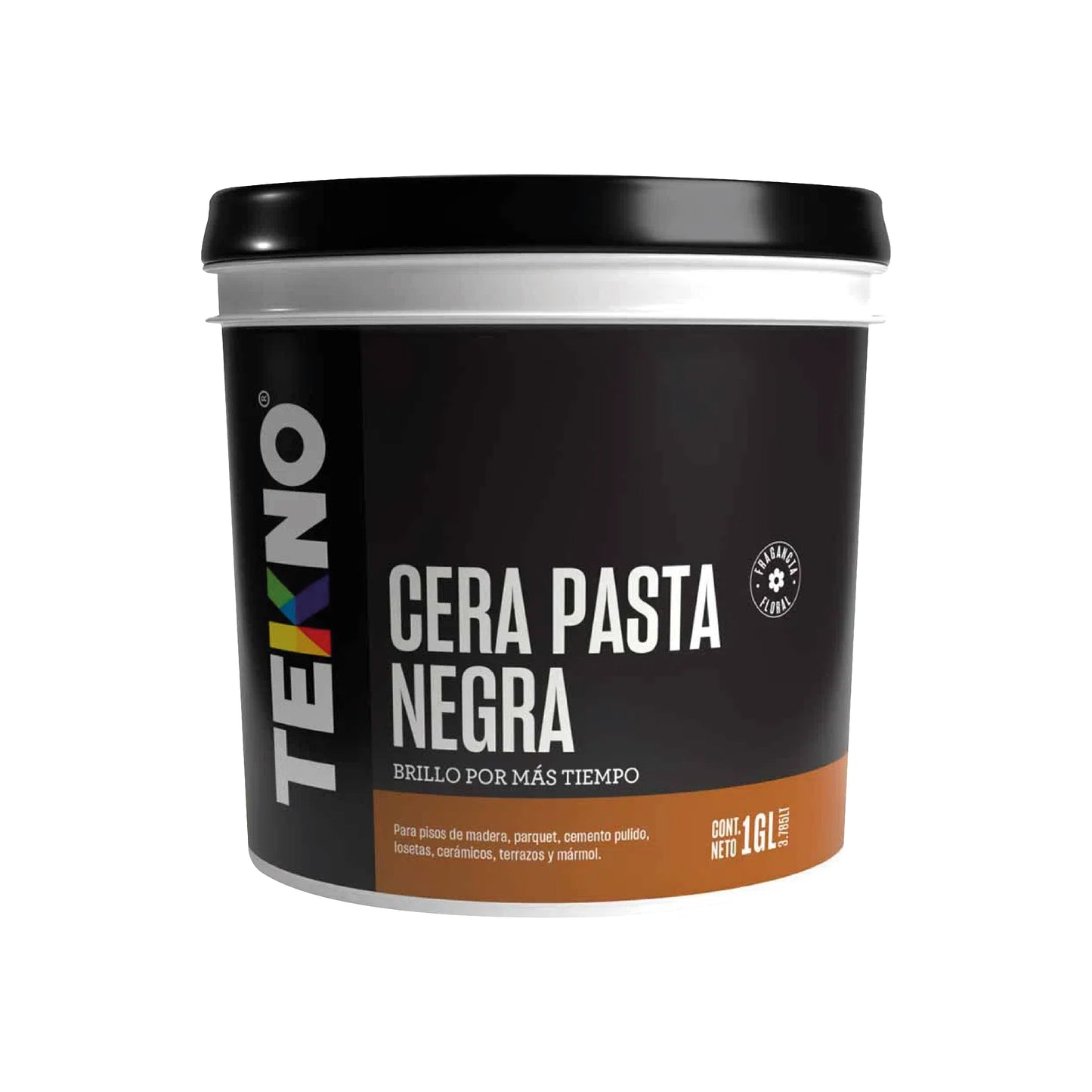 CERA PASTA-LIQUIDO-AUTOB. NEGRA TEKNO x 3.78 Lt.
