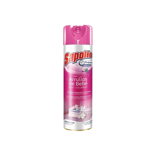 AROMATIZANTE ARRULLOS DE BEBE SAPOLIO SPRAY x 360 ml.