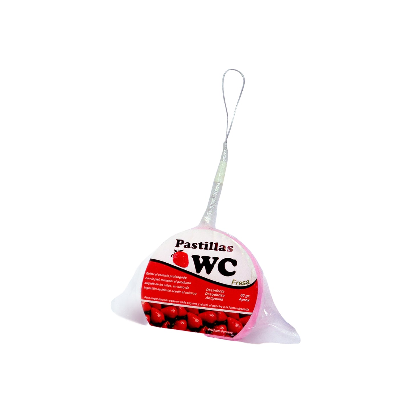 PASTILLAS WC PERFUMADA x 55 Gr.