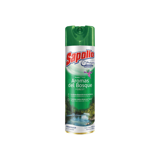 AROMATIZANTE AROMAS DEL BOSQUE SAPOLIO SPRAY x 360 ml.