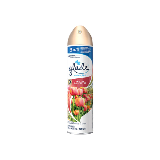 AROMATIZ. JARDIN CAMPESTRE GLADE  SPRAY x 400 Ml.