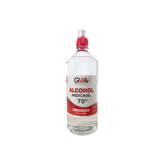 ALCOHOL MEDICINAL 70º GMA x 1 Lt.