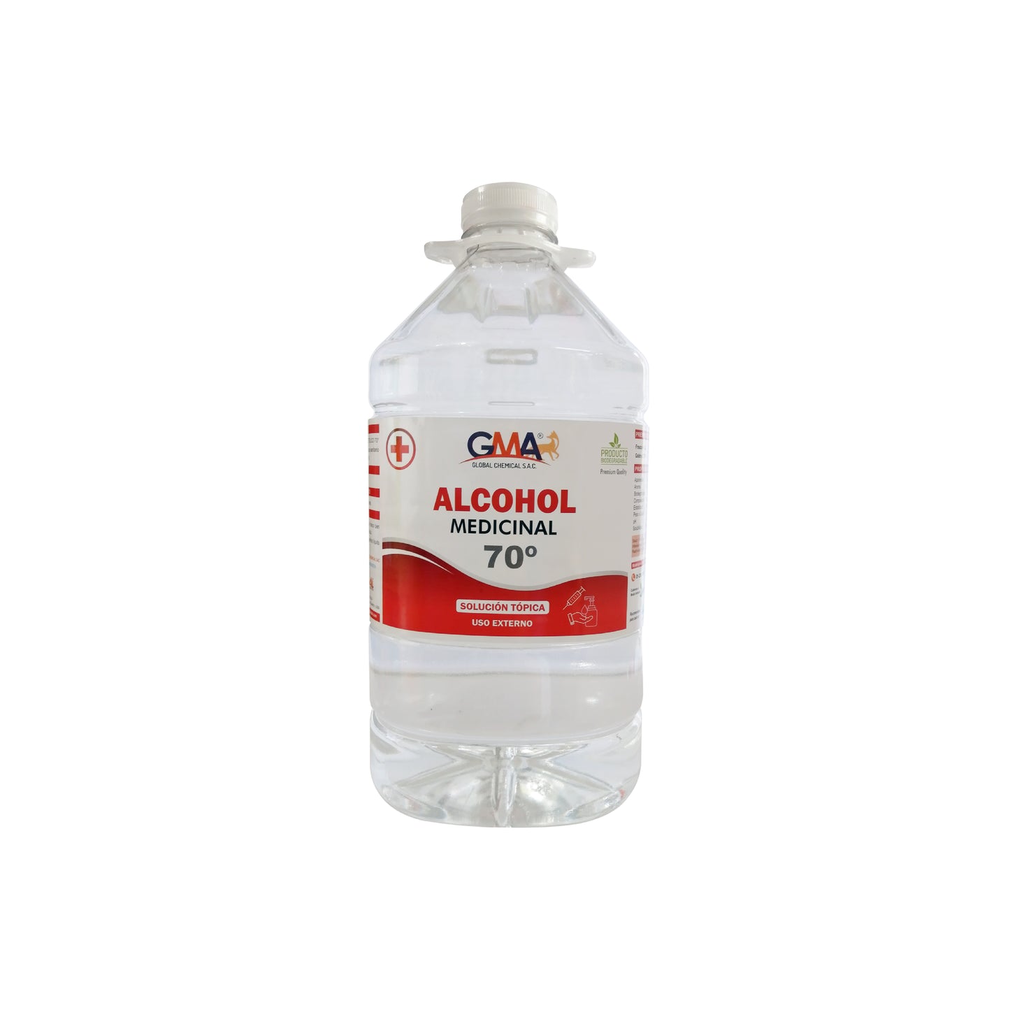 ALCOHOL MEDICINAL 70º GMA x 3.78 Lt.