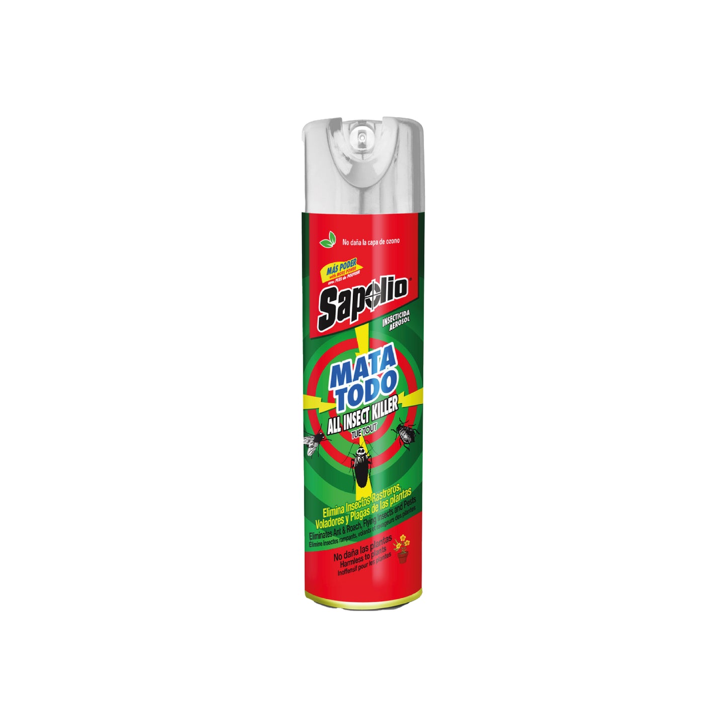 INSECTICIDA SPRAY SAPOLIO Mata todo x 360 Ml.