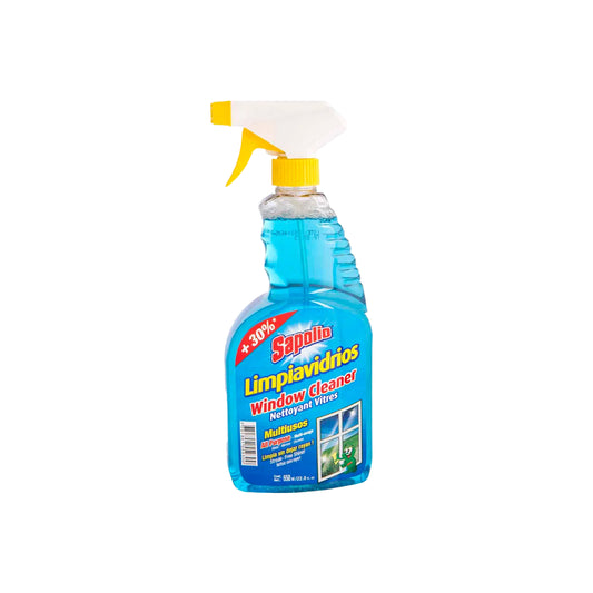 LIMPIA VIDRIO SAPOLIO C/GATILLO Multiusos x 650 Ml.