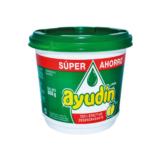 LAVA VAJILLA AYUDIN Limón x 800 Gr.