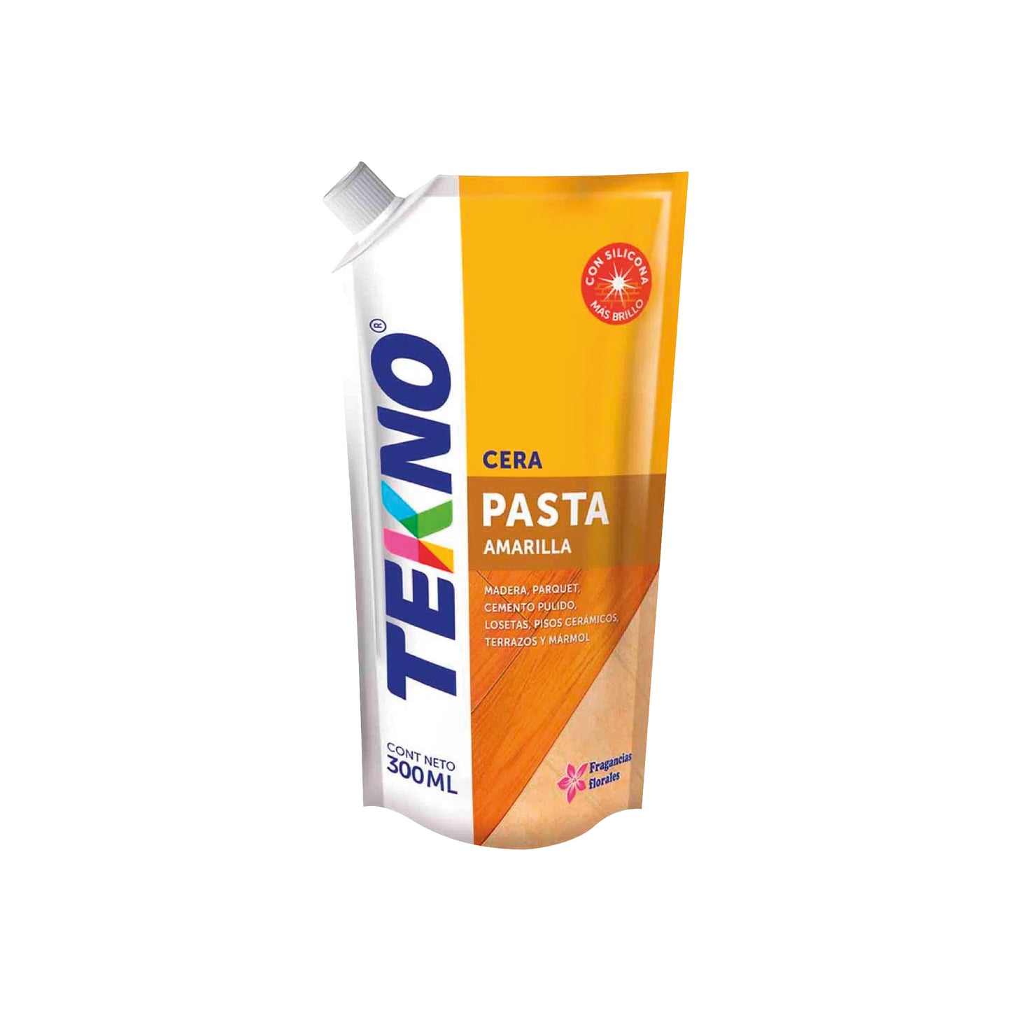 CERA PASTA/LIQUIDO/AUTOB. AMARILLA TEKNO x 300 Ml