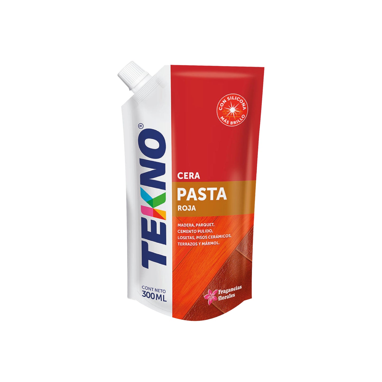 CERA PASTA/LIQUIDO/AUTOB. ROJA TEKNO x 300 Ml