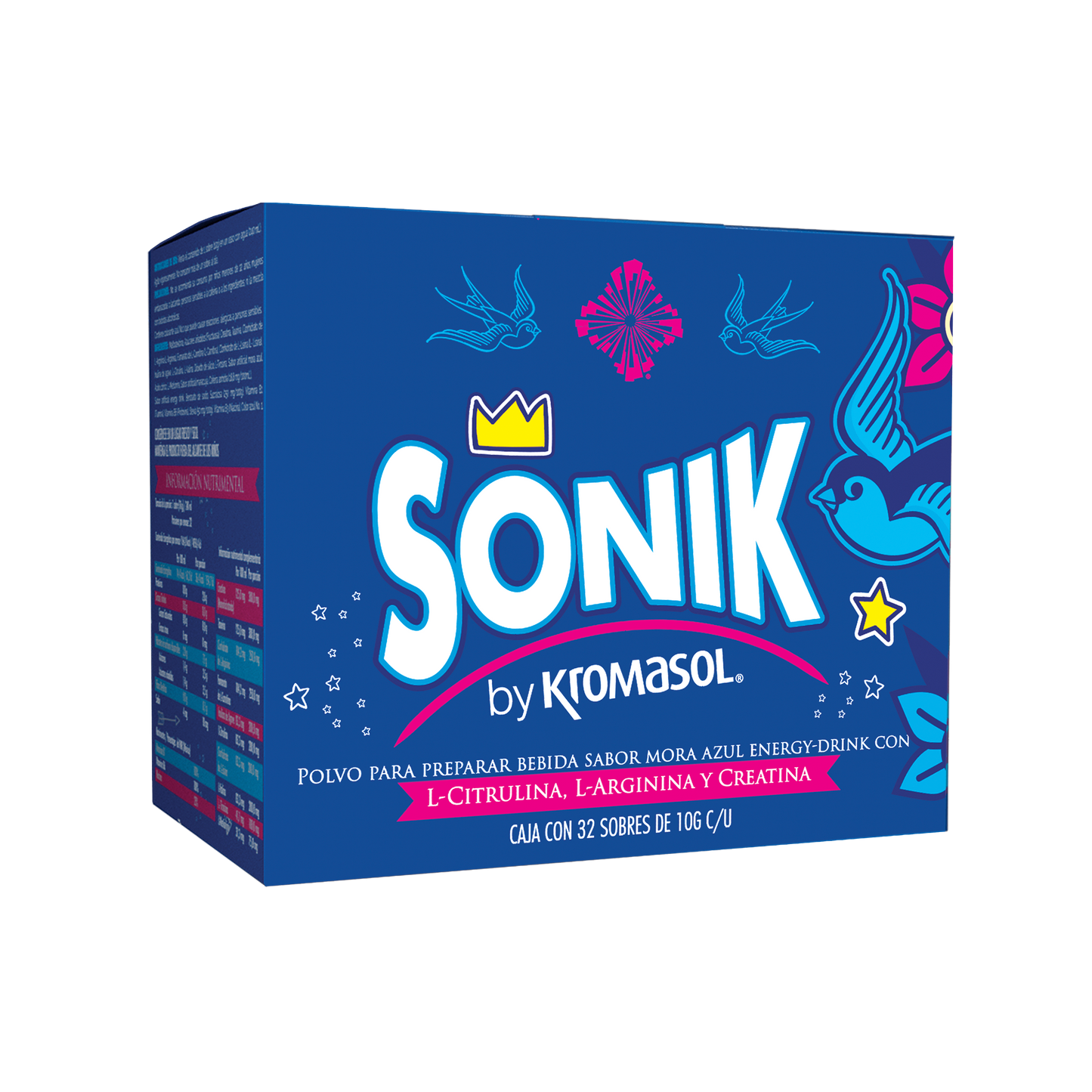 SONIK x Caja 32 sobres de 10g c/u